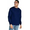 Gildan Adult Ultra Cotton Long Sleeve T-Shirt, Style G2400, Multipack(Navy (3-pack))