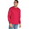 Gildan Adult Ultra Cotton Long Sleeve T-Shirt, Style G2400, Multipack(Red (3-pack))