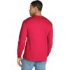 Gildan Adult Ultra Cotton Long Sleeve T-Shirt, Style G2400, Multipack(Red (3-pack))