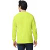 Gildan Adult Ultra Cotton Long Sleeve T-Shirt, Style G2400, Multipack(Safety Green (10-pack))