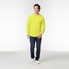 Gildan Adult Ultra Cotton Long Sleeve T-Shirt, Style G2400, Multipack(Safety Green (10-pack))