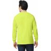 Gildan Adult Ultra Cotton Long Sleeve T-Shirt, Style G2400, Multipack(Safety Green (36-pack))