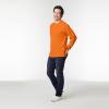 Gildan Adult Ultra Cotton Long Sleeve T-Shirt, Style G2400, Multipack(Safety Orange (10-pack))