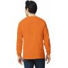 Gildan Adult Ultra Cotton Long Sleeve T-Shirt, Style G2400, Multipack(Safety Orange (3-pack))