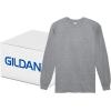 Gildan Adult Ultra Cotton Long Sleeve T-Shirt, Style G2400, Multipack(Sport Grey (72-pack))
