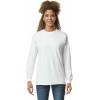 Gildan Adult Ultra Cotton Long Sleeve T-Shirt, Style G2400, Multipack(White (2-pack))