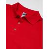 Gildan Adult Ultra Cotton Pique Sport Shirt, Style G3800, 2-Pack(Red)