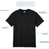 Gildan Adult Ultra Cotton T-Shirt, Style G2000, Multipack(Black (36-pack))