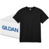 Gildan Adult Ultra Cotton T-Shirt, Style G2000, Multipack(Black (72-pack))