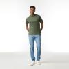 Gildan Adult Ultra Cotton T-Shirt, Style G2000, Multipack(Military Green (2-pack))