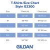 Gildan Adult Ultra Cotton T-Shirt with Pocket, Style G2300, 2-Pack(Safety Green)