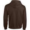 Gildan Fleece Zip Hoodie Sweatshirt, Style G18600, Multipack(Dark Chocolate)