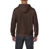 Gildan Fleece Zip Hoodie Sweatshirt, Style G18600, Multipack(Dark Chocolate)