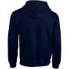 Gildan Fleece Zip Hoodie Sweatshirt, Style G18600, Multipack(Navy)