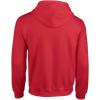 Gildan Fleece Zip Hoodie Sweatshirt, Style G18600, Multipack(Red)
