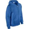 Gildan Fleece Zip Hoodie Sweatshirt, Style G18600, Multipack(Royal)