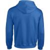 Gildan Fleece Zip Hoodie Sweatshirt, Style G18600, Multipack(Royal)
