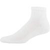 Gildan Men’s Active Cotton Ankle Socks, 10-Pairs(White)