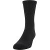 Gildan Men’s Active Cotton Crew Socks (10-Pack)(Black)