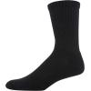 Gildan Men’s Active Cotton Crew Socks (10-Pack)(Black)