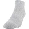 Gildan Men’s Active Cotton Low Cut Socks (10-Pairs)(Grey Heather)