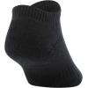 Gildan Men’s Active Cotton No Show Socks (10-Pack)(Black)