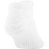 Gildan Men’s Active Cotton No Show Socks (10-Pack)(White)