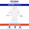 Gildan Mens Cotton Stretch T-Shirts, Multipack(White/Black Soot/Grey Flannel (Crew 3-pack))