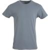 Gildan Mens Cotton Stretch T-Shirts, Multipack(White/Black Soot/Grey Flannel (Crew 3-pack))