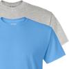 Gildan Mens DryBlend Workwear T-Shirts with Pocket, 2-Pack(Ash/Carolina)