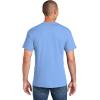 Gildan Mens DryBlend Workwear T-Shirts with Pocket, 2-Pack(Ash/Carolina)