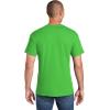 Gildan Mens DryBlend Workwear T-Shirts with Pocket, 2-Pack(Black green)