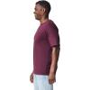 Gildan Mens DryBlend Workwear T-Shirts with Pocket, 2-Pack(Maroon)