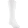 Gildan Men’s Performance Crew Socks, 12 Pairs(White)