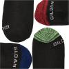 Gildan Men’s Polyester Half Cushion Ankle Socks, 12-Pairs(Assorted)