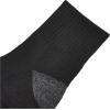 Gildan Men’s Polyester Half Cushion Ankle Socks, 12-Pairs(Black)
