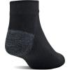 Gildan Men’s Polyester Half Cushion Low Cut Socks, 12-pack(Black)