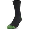 Gildan Men’s Polyester Half Cushion Mid-Crew Socks, 12-pack(Assorted)