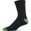 Gildan Men’s Polyester Half Cushion Mid-Crew Socks, 12-pack(Assorted)