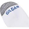 Gildan Men’s Polyester Half Cushion No Show Socks, 12-pack(White)