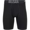 Gildan Men’s Underwear Cotton Stretch Boxer Briefs, Multipack(Black Soot (4-pack  Long Leg))
