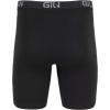Gildan Men’s Underwear Cotton Stretch Boxer Briefs, Multipack(Black Soot/Slate Blue (4-pack  Long Leg))