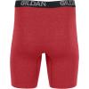 Gildan Men’s Underwear Cotton Stretch Boxer Briefs, Multipack(Blk/Heather Navy/Stripe/Heather Red (4-pack  Long Leg))