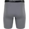 Gildan Men’s Underwear Cotton Stretch Boxer Briefs, Multipack(Grey Flannel/Black Soot (4-pack  Long Leg))