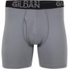 Gildan Men’s Underwear Cotton Stretch Boxer Briefs, Multipack(Grey Flannel/Black Soot (5-pack  Regular Leg))