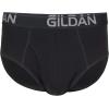 Gildan Men’s Underwear Cotton Stretch Briefs, 5-Pack(Black Soot (5-pack))
