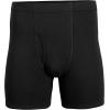Gildan Men’s Underwear Covered Waistband Boxer Briefs, Multipack(Black (10-pack))
