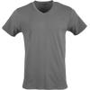 Gildan Men’s V-Neck T-Shirts, Multipack, Style G1103(Navy/Charcoal/Cardinal Red (5-pack))