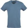 Gildan Men’s V-Neck T-Shirts, Multipack, Style G1103(Navy/Heather Navy/Indigo Blue (5-pack))