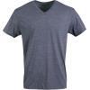 Gildan Men’s V-Neck T-Shirts, Multipack, Style G1103(Navy/Heather Navy/Indigo Blue (5-pack))